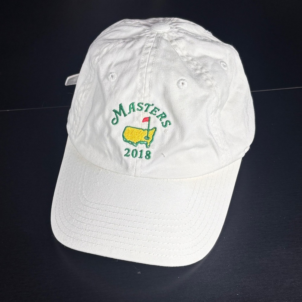 Masters Tournament 2018 American Needle Hat White Golf Sporty Cap Augusta